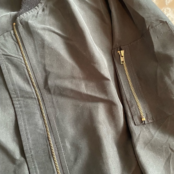 Black bomber jacket - Picture 3 of 3